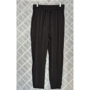 Fabletics Pants Womens Large Black Jogger Pants Casual Ladies Drawstring